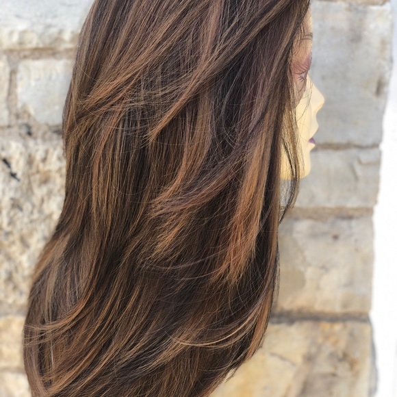 Fulllace Copper Ginger Brown Wig - Picture 13 of 16